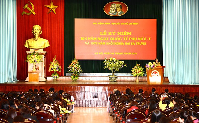 Mittinh kỷ niệm Ngày quốc tế phụ nữ 8-3